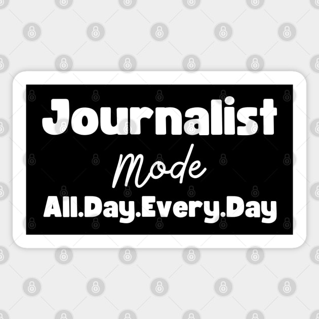 Journalist And Gifts Sticker by HobbyAndArt